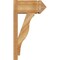 Ekena Millwork Funston Arts & Crafts Rough Sawn Outlooker, Western Red Cedar, 8"W x 16"D x 28"H OUT08X16X28FST03RWR - alternate 3